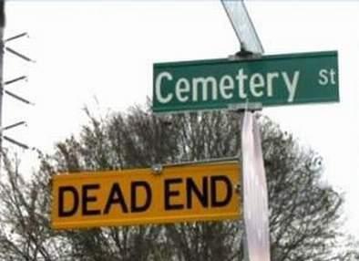 dead end cemetery picture